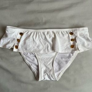 Victoria’s Secret vintage white bikini bottoms- small